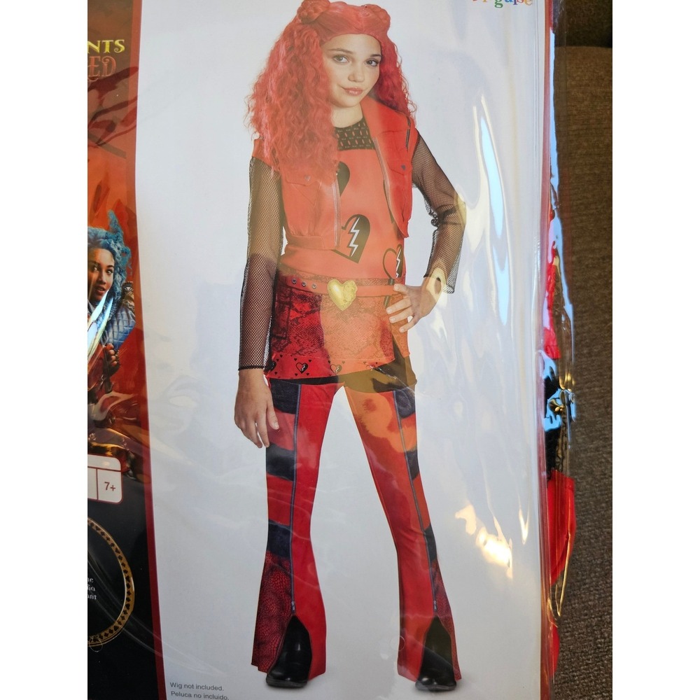 Disguise Red and Black Girls' Rock Star Costume